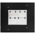 thumbnail image 2 of Portarretrato Hodeco Percival Negro 1 PZA 47.5X2X53CM, 2 of 2