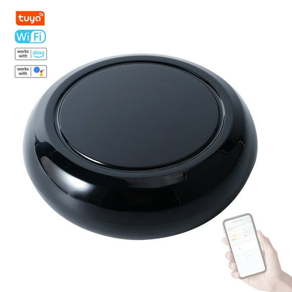 Mistaha Smart Home WiFi Infrared Remote Controller with Temperature Humidity Sensor - Voice Control Compatible with Alexa & Google Assistant