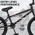 thumbnail image 4 of AVASTA 18 Inch Kid BMX Bicycle for Beginner Riders, Ages 5 to 8, Black, 4 of 6