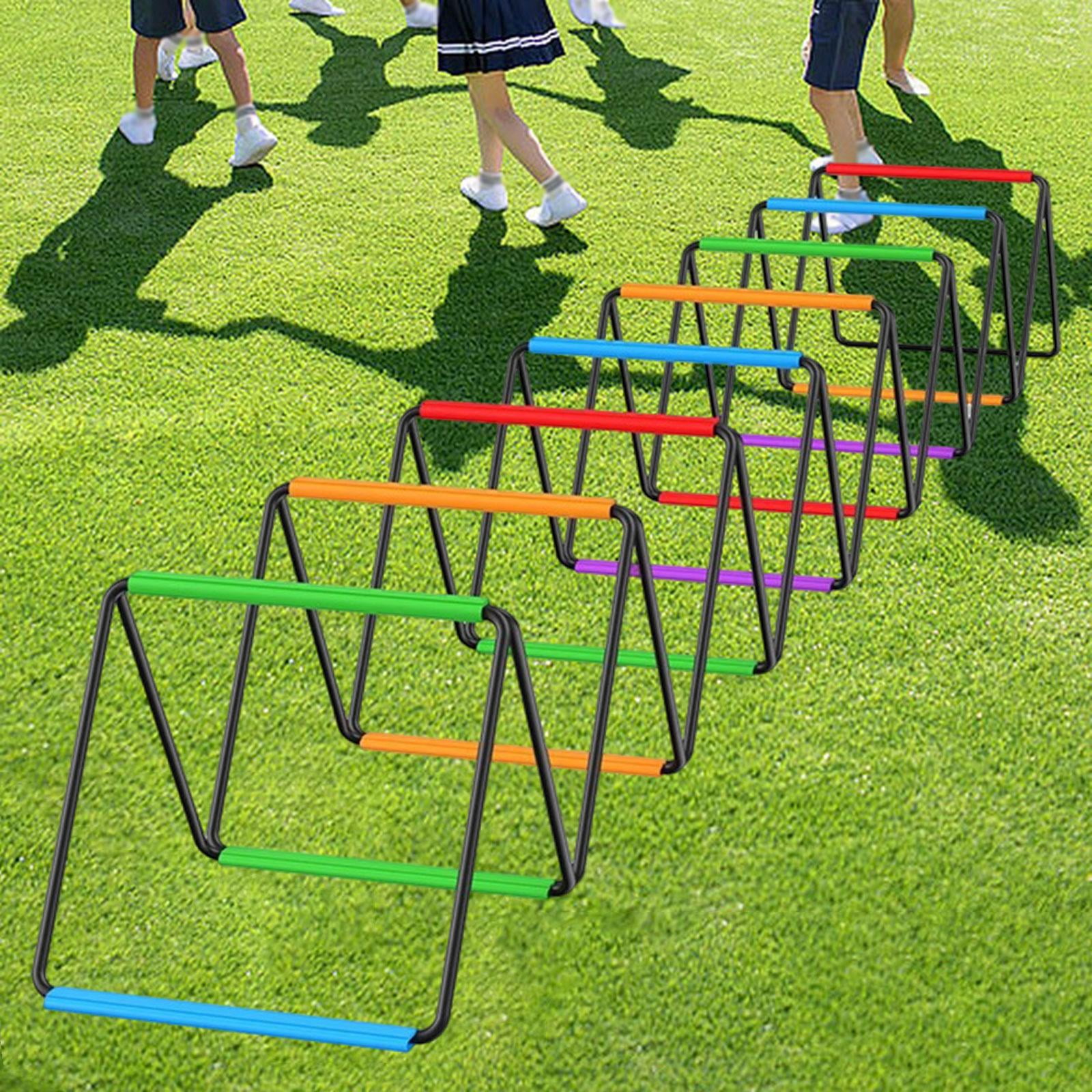 QccHieUs Agility Ladder Agility Training Equipment Folding Easy Setup Adjustable Football 16 Grids