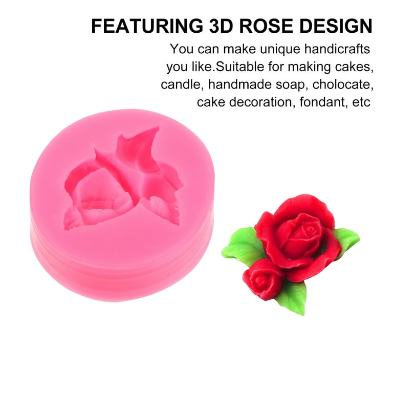 1pc Flower Design DIY Silicone Mold