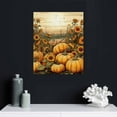 thumbnail image 4 of Nawypu Canvas Wall Art Decor, Thanksgiving Gather Here with Grateful Hearts It's Fall Y'all Pumpkin Plaid Framed Paintings Print on Canvas Artwork for Bedroom Living Room Home Office Decoration, 4 of 4