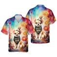 thumbnail image 3 of Hello 2025 Chihuahua Celebrates Happy New Year Firework Balloon Hawaiian Shirt Breathable Summer Unisex Merch Dog Lover Gifts Idea - 02024, 3 of 6