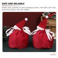 thumbnail image 3 of COMPUKAS Draw String Bags Lint Gift Wrapping for Everyone Christmas Celebration 2Pcs, 3 of 8