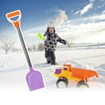 thumbnail image 2 of XIANXIAN Children's Snow Shovel Children's Beach Shovel with Stainless Steel Handle for Digging Sand Shoveling Snow Fun Gift, 2 of 9