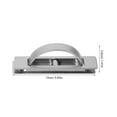 thumbnail image 6 of CIMAXIC Modern Invisible Drawer Pull Zinc Alloy Handle for Furniture with Sleek Concealed Design, 6 of 8