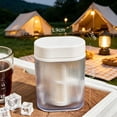 thumbnail image 5 of 300ml/10.15oz Cold Brewing Coffee Pot, Portable Vertical Pattern Cold Brewing Cup, Upgraded High-Density Filter Screen, Multifunctional Household Cold Artifact, Easy-Clean & Leak-Proof,White, 5 of 9