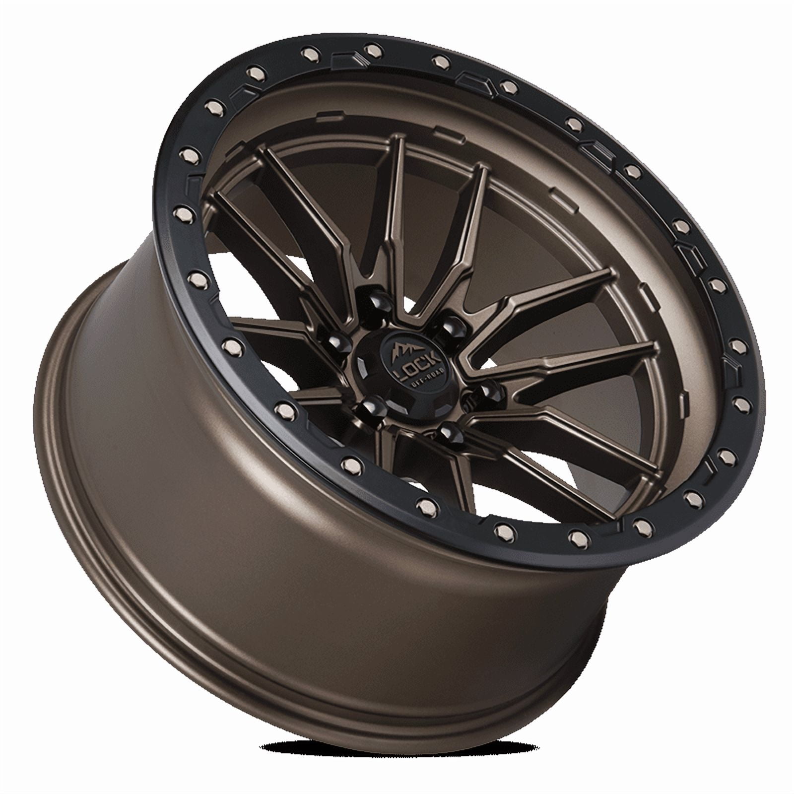 Lock Off-Road Krawler Matte Bronze with Matte Black Ring 10-20