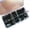 Black, variant on 100pcs Single Sided Hanging Picture Photo Frame Hangers Hooks With 200p