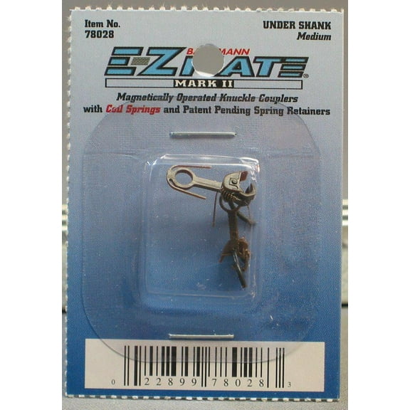 Bachmann HO EZ Mate Under Shank KNUCKLER Coupler Medium BAC78028 (1X Pack)
