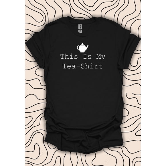 BAYCREWS This Is My Tea-Shirt – Tea Lover Tee – Cute Pun T-Shirt Gift Men Women Shirt 948PC