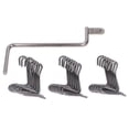 thumbnail image 2 of Nimomo 20 Pcs Tendeur De Fil De Clôture Durable Tendeur De Fil De Clôture Fixation Ferme Outil De Tendeur De Fil De Clôture en Acier avec Poignée De Serrage pour Jardin Ferme, 2 of 14
