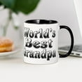 thumbnail image 3 of CafePress - WORLDS BEST Grandpa Mug - 11 oz Ceramic Mug - Novelty Coffee Tea Cup, 3 of 4