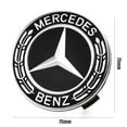 thumbnail image 2 of 4 Pcs Capuchons de Moyeu Central de Roue Personnalisés pour Mercedes-benz, 2 of 3