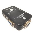 thumbnail image 3 of Conmutador de conmutador KVM USB 1920x1440 250MHz VGA Switch Splitter Box 2 en 1 salida, 3 of 7