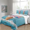 thumbnail image 4 of 3D Ice Cream Printed Comforter Cover Set Children Adult Unique Design Bedding Set Bedroom Decor,Twin (68"x86"), 4 of 5