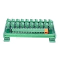 thumbnail image 4 of Din Rail Terminal Block, 3-Wire 20-Channel Din Rail Installation Method Terminal Block Support Npn Pnp  for Automated Industry for Printed Labels, 4 of 7