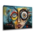 thumbnail image 2 of Abstract Art Modern Decorative Painting Face Framed Canvas Poster Bedroom Decor Sports Landscape Office Room Decor Gift,Frame-style,20x30inch(50x75cm), 2 of 8