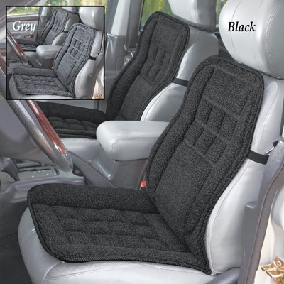 Car Seat Back Support Lumbar Cushion Pad Ergonomic Design Cover
