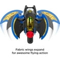 Imaginext DC Super Friends Batwing Batman Toy Plane with Figure, 6