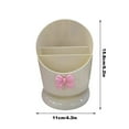 thumbnail image 3 of WIQUOKETT Caja de almacenamiento de cosméticos para el hogar, gran valor de belleza, gran capacidad, tocador de dormitorio, compartimento para lápiz labial y sombra de ojos, cubo de almacenamiento, 3 of 8