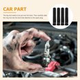 thumbnail image 3 of 8pcs Spark Plug Boot Heat Wrap For Exhaust Pipe Spark Plug Wire Cover Protector, 3 of 5