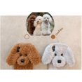 thumbnail image 3 of Super Cute Teddy Dog Fluffy Fur Case Compatible with iPhone 11, Fuzzy Furry Warm Plush Soft TPU Winter Case Protective Covers (Teddy Grey, iPhone 11), 3 of 4
