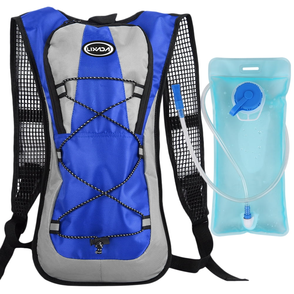 New Hydration Backpack with 2L Water Bladder Backpack Outdoor Hiking Camping Bag