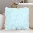 thumbnail image 6 of RuiJiao Elegant Plush Long Fluffy Pillow Cover - Invisible Zip, Easy Care, Perfect for Girls' Rooms and Home Decor, 6 of 6