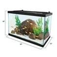 thumbnail image 1 of Tetra Aquarium 20 Gallon Fish Tank Kit, Includes LED Lighting, 1 of 5
