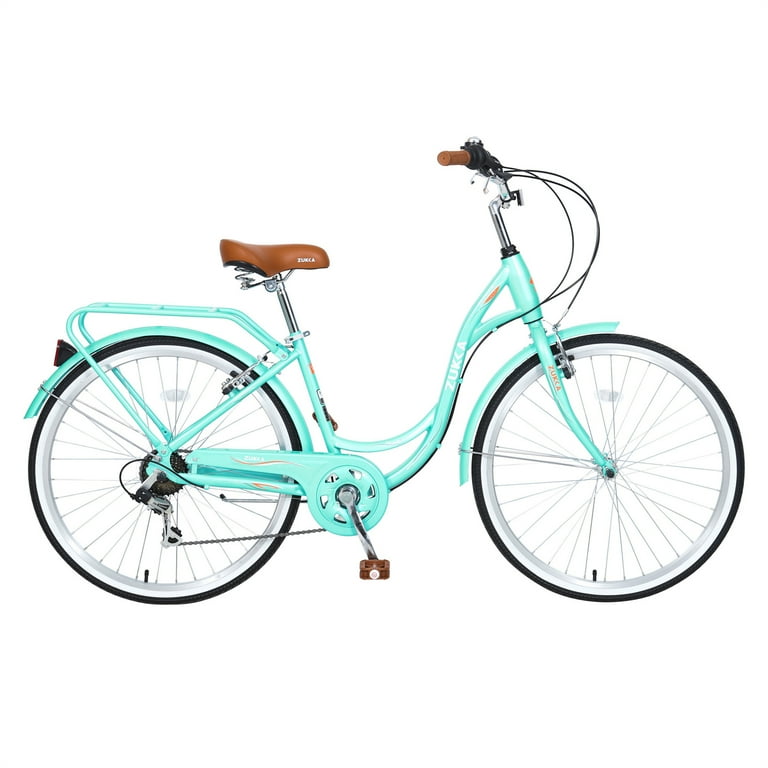 26in Women's Comfort Bicycle, Shimano 7 Speed Beach Cruiser