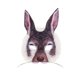 thumbnail image 2 of Máscara de Animal Hugo Pascua Halloween Conejo 25cmx15cm, 2 of 10