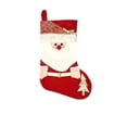 thumbnail image 2 of Large Christmas Stockings, Vintage Plush Santa Christmas Stocking with Sturdy Hanging Loop, Christmas Decorations for Fireplaces Wall Door Xmas Tree Decor by XSAOP, 2 of 9