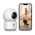 thumbnail image 1 of Cámara de seguridad AOSU 2K Indoor con vista de 360°, WiFi, compatible con Alexa, 1 of 5