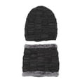 thumbnail image 1 of 1 Set Outdoor Warm-keeping Hat Winter Head Ornament Winter Neckerchief, 1 of 8