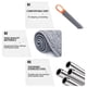 thumbnail image 3 of Hand Washing Free Large New Styles Flat Mop Dry & Wet Microfiber Mop with Self Wringers for Home, 3 of 5