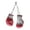pink white, variant on Boxing Gloves Pendant Black / Blue/ / White/ Red Miniature Punching Gloves Boxing Gloves Boxing Gloves