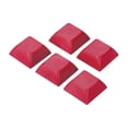 thumbnail image 1 of Unique Bargains 1U Blank Keycaps, 5 Pack Universal PBT Keyboard Replacement Accessories for MX Mechanical Keyboard, Red, 1 of 6