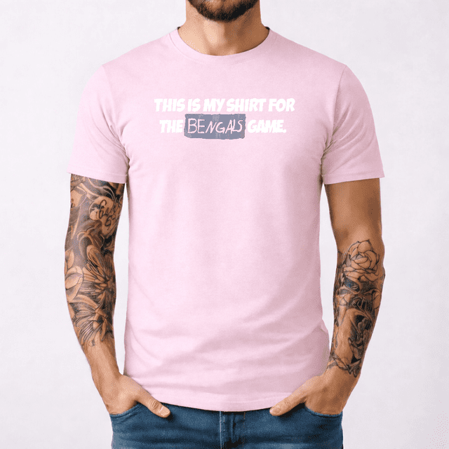 Creed Humphrey C'est Mon T-Shirt pour le Match des Bengals
