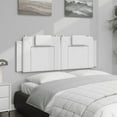 thumbnail image 2 of vidaXL Headboard Cushion White 152 cm Faux Leather, 2 of 5