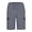 GRAY, variant on Little Donkey Andy Men’s Ultra-Stretch Quick Dry Lightweight Bermuda Shorts Drawstring Zipper Pocket Hiking Travel Golf Black S