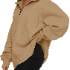 thumbnail image 3 of DYMADE Women Fleece Terry Top Loose Pocket Long Sleeve Solid Color Sweatshirt, 3 of 6