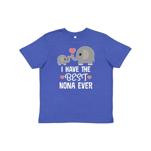 Inktastic Best Nona Ever Grandchild Youth T-Shirt