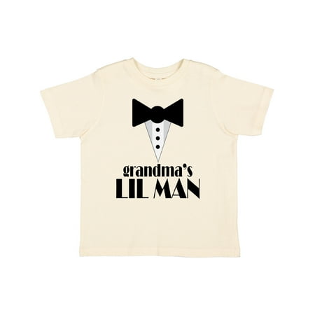 

Inktastic Grandma s Lil Man Gift Toddler Boy Girl T-Shirt