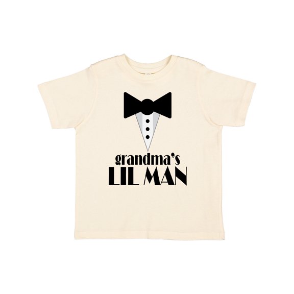 Inktastic Grandma's Lil Man Boys Toddler T-Shirt