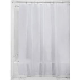 Interdesign Vinyl Shower Curtain Liner Standard 72 X 72 Clear