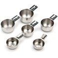 thumbnail image 2 of Juego de tazas medidoras Hudson Essentials de acero inoxidable, 6 piezas, 2 of 8