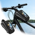 thumbnail image 2 of Large Capacity Top Tube Bag Sensitive Phone Pouch Slim Design with Secure Zippers for Cycling Road Accessories, 2 of 7