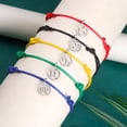 thumbnail image 2 of Skyrim Zodiac Korea Wax Cord Bracelet For Lovers Women Men Constellation Leo Taurus Virgo Couple Bracelets Mother's Day GiftPurple Cord Gao Jinjia LED, 2 of 2