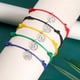 thumbnail image 2 of Skyrim Zodiac Korea Wax Cord Bracelet For Lovers Women Men Constellation Leo Taurus Virgo Couple Bracelets Mother's Day GiftPurple Cord Gao Jinjia LED, 2 of 2